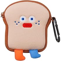 Amazon.co.jp: かわいい 食パン キャラクター 小物 ポーチ